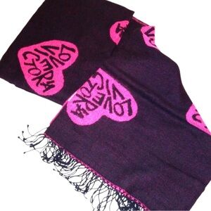Victoria secret Throw Blanket With Fringe NWT